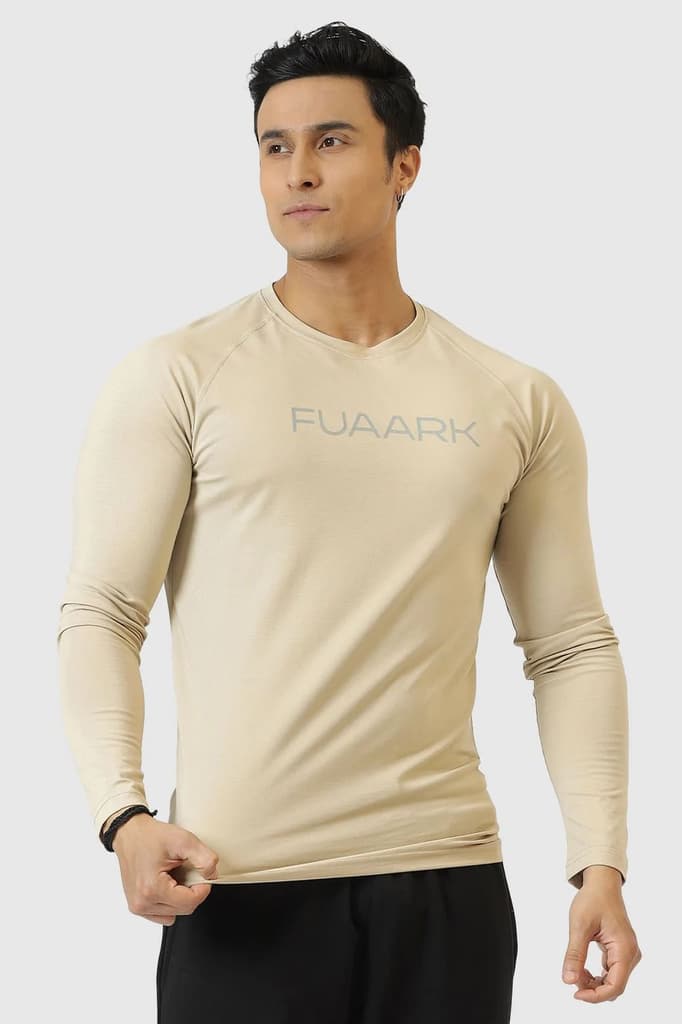 Chase Full Sleeves T-shirt Beige — photo 6