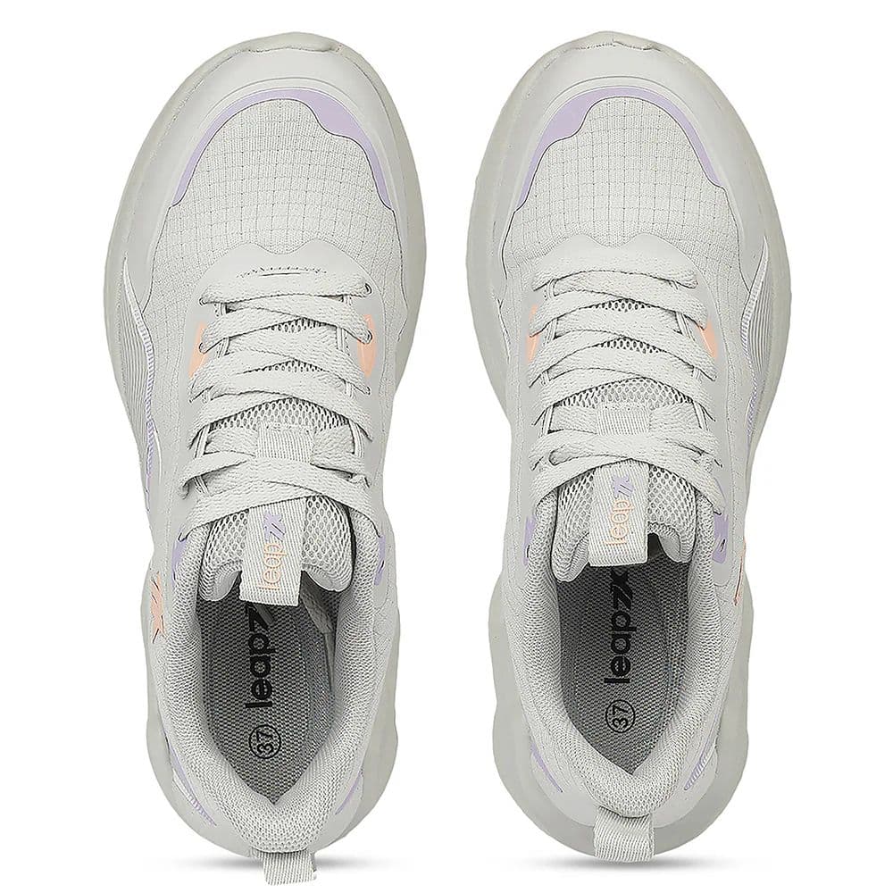LEAP7X ZQ-DWL-02 Airflow Outsoles Grey Sports Walking Shoes for women by Liberty — photo 8