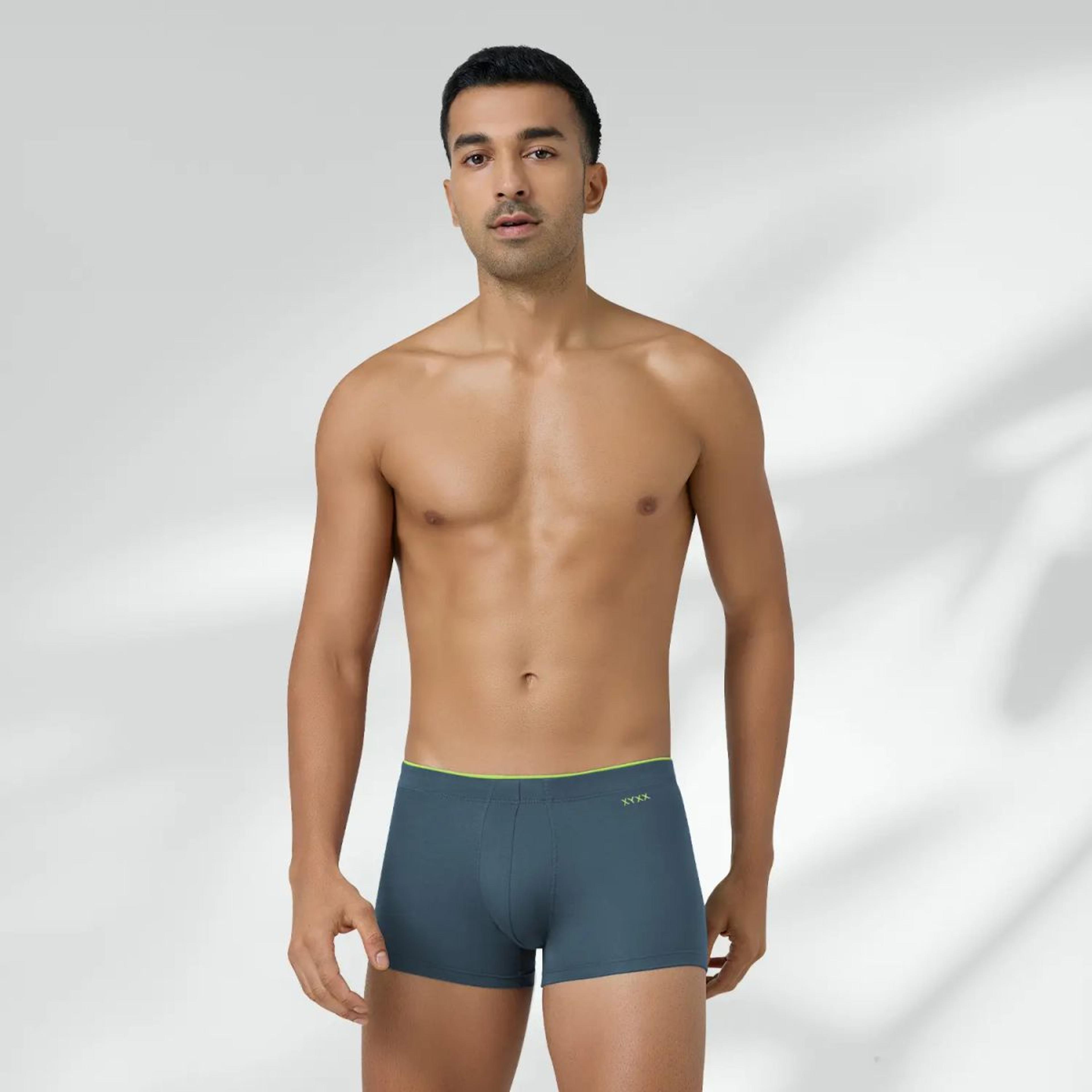 Uno Modal Trunks - Steel Blue