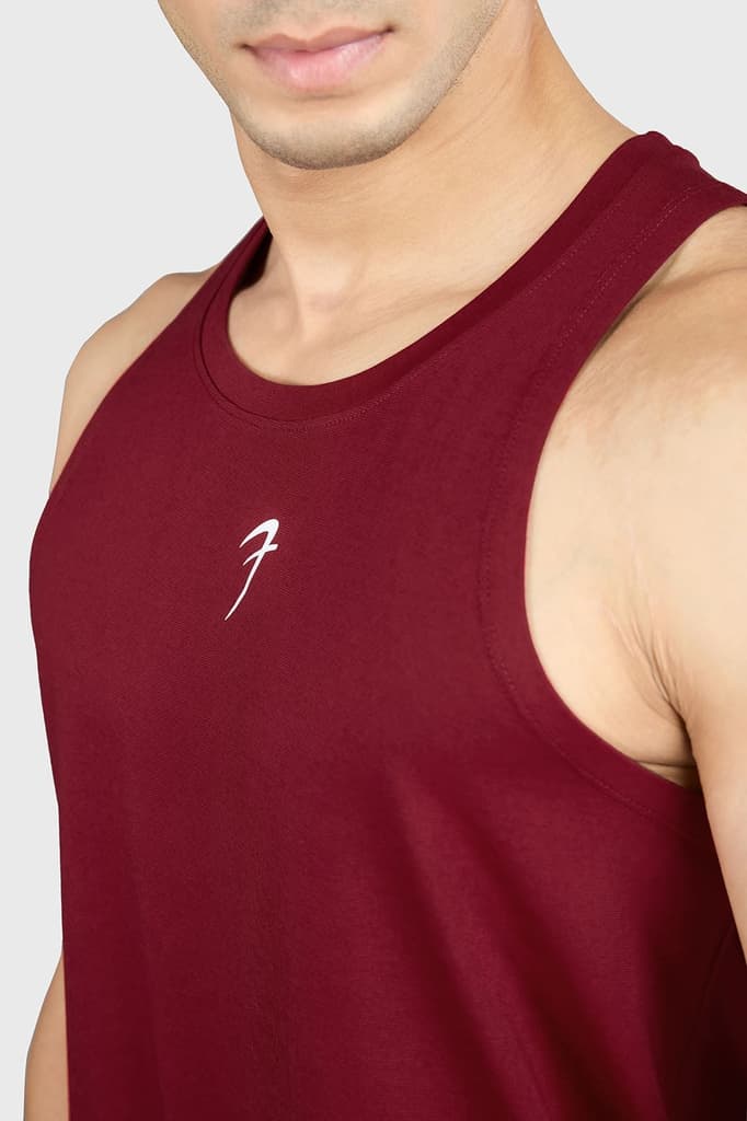 Pulse Running Tank Deep Red — photo 3