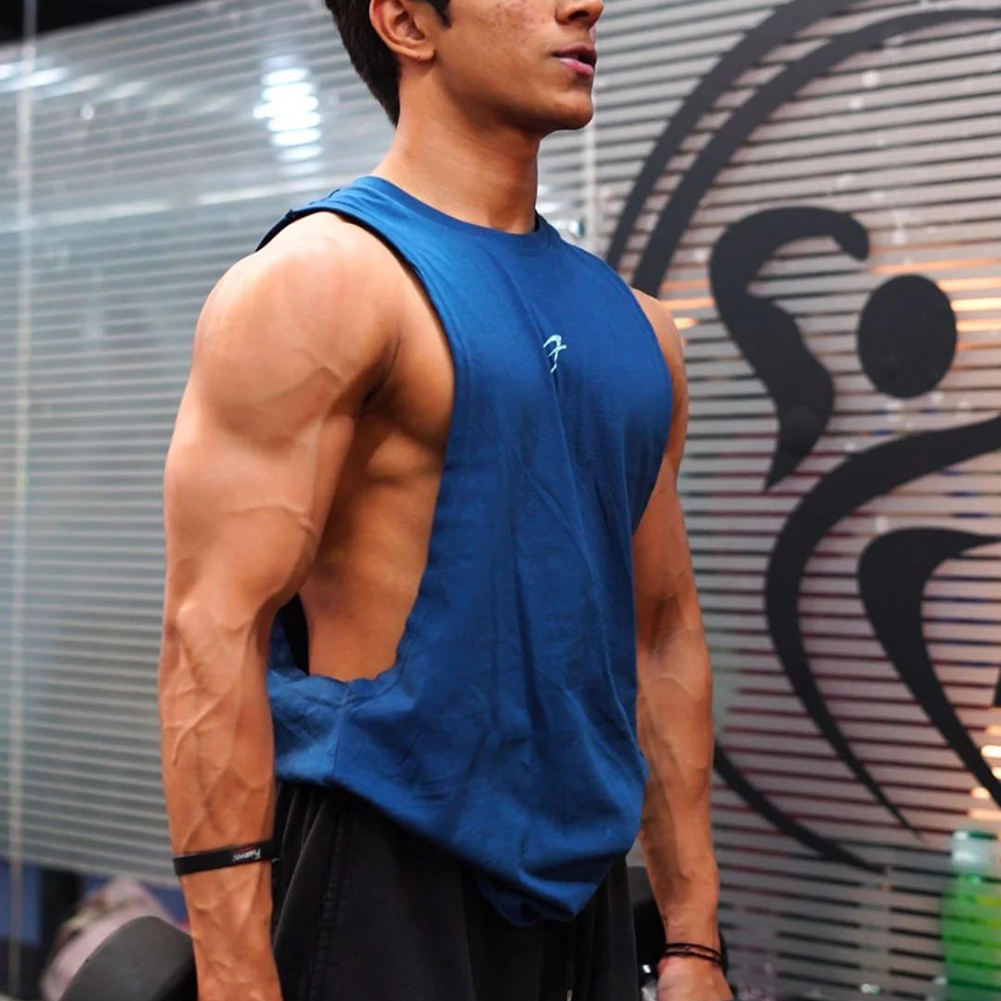 Drift Deep Arm Tank Teal