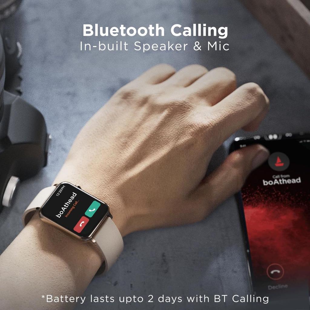 boAt Storm Call | Bluetooth Calling Smart Watch with 1.69" (4.29 cm) HD display, Super-Responsive Dialpad, 150+ Cloud Faces — photo 8