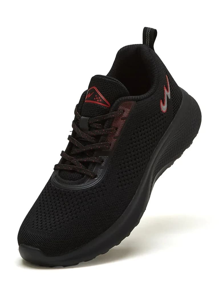 DIVIDE Black Men's Running Shoes — photo 3