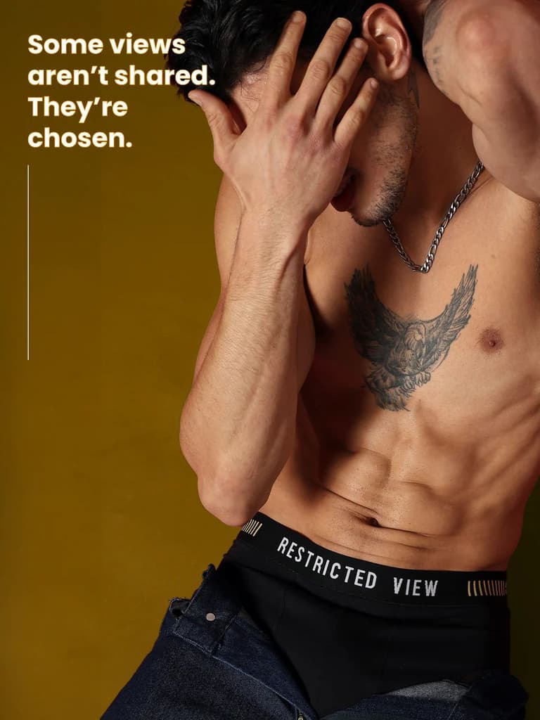 Statement Men's Trunk "Restricted View" — photo 2