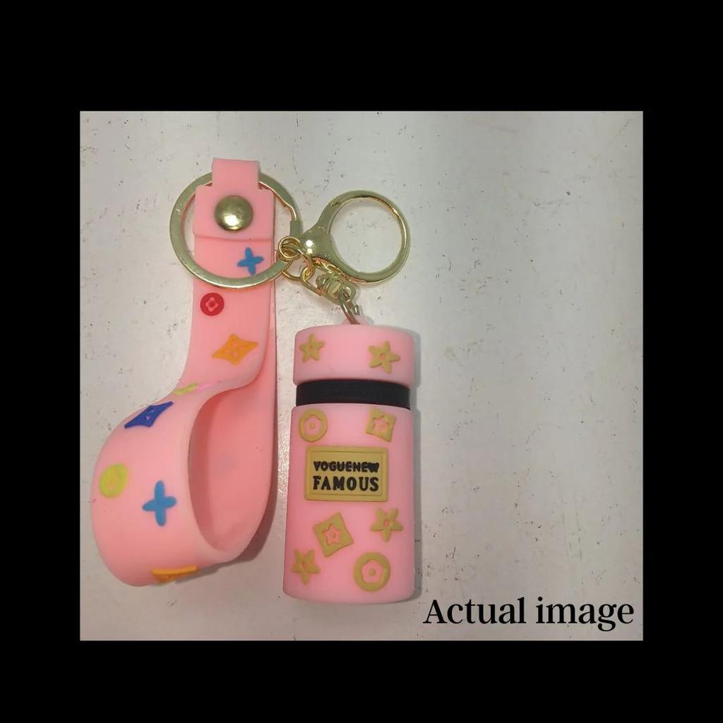 Cute Bottle Purse Style Keychain — photo 6