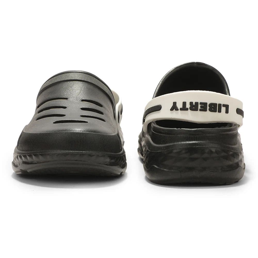 A-HA Casual Black Clogs For Men BEACHRIDEM By Liberty — photo 8