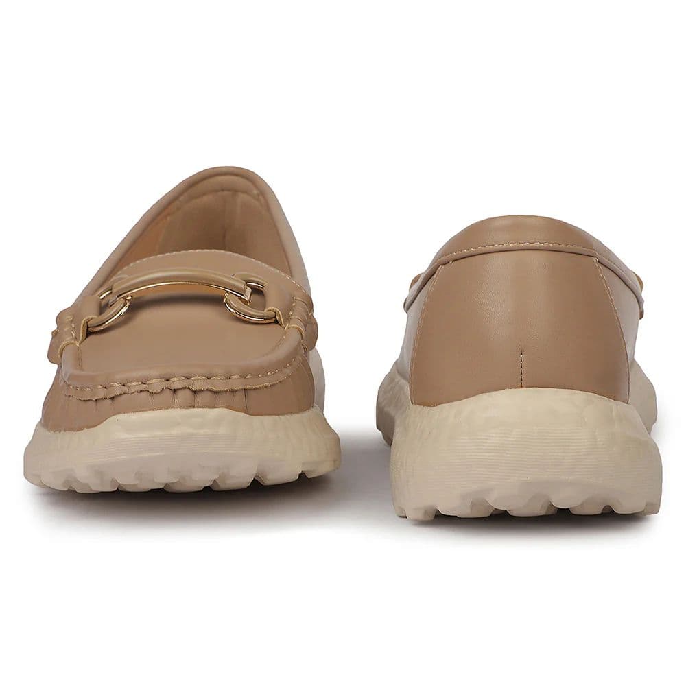 Healers ZQ-FDBL-10 Beige Casual Bellies Shoes for women by Liberty — photo 7