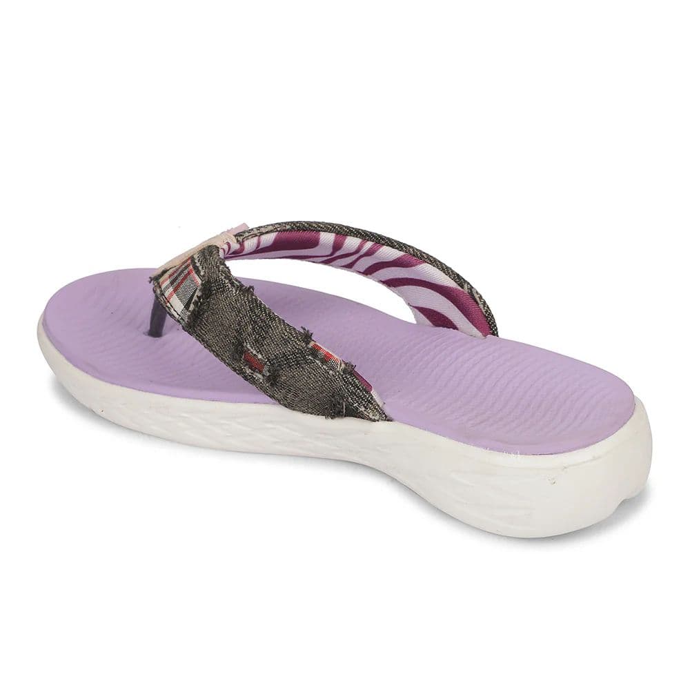 A-HA IMPACT-L37 EVA Black Casual Slippers for women By Liberty — photo 3