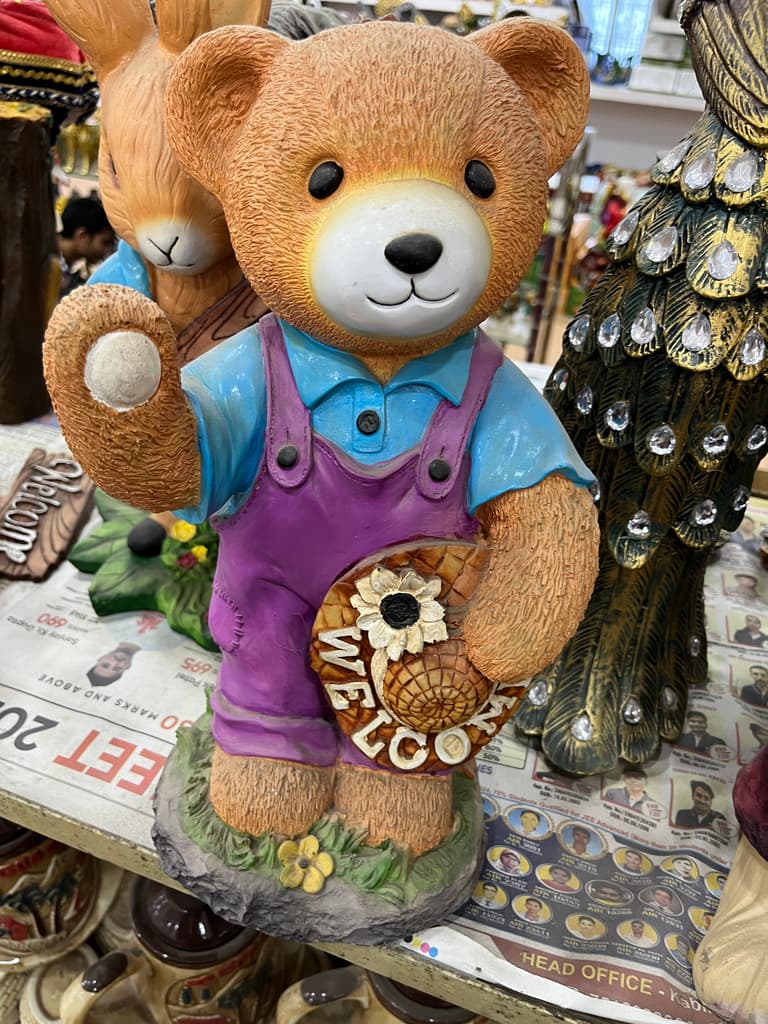 Welcome Teddy Bear | Stuffed Animal | Plush | Purple