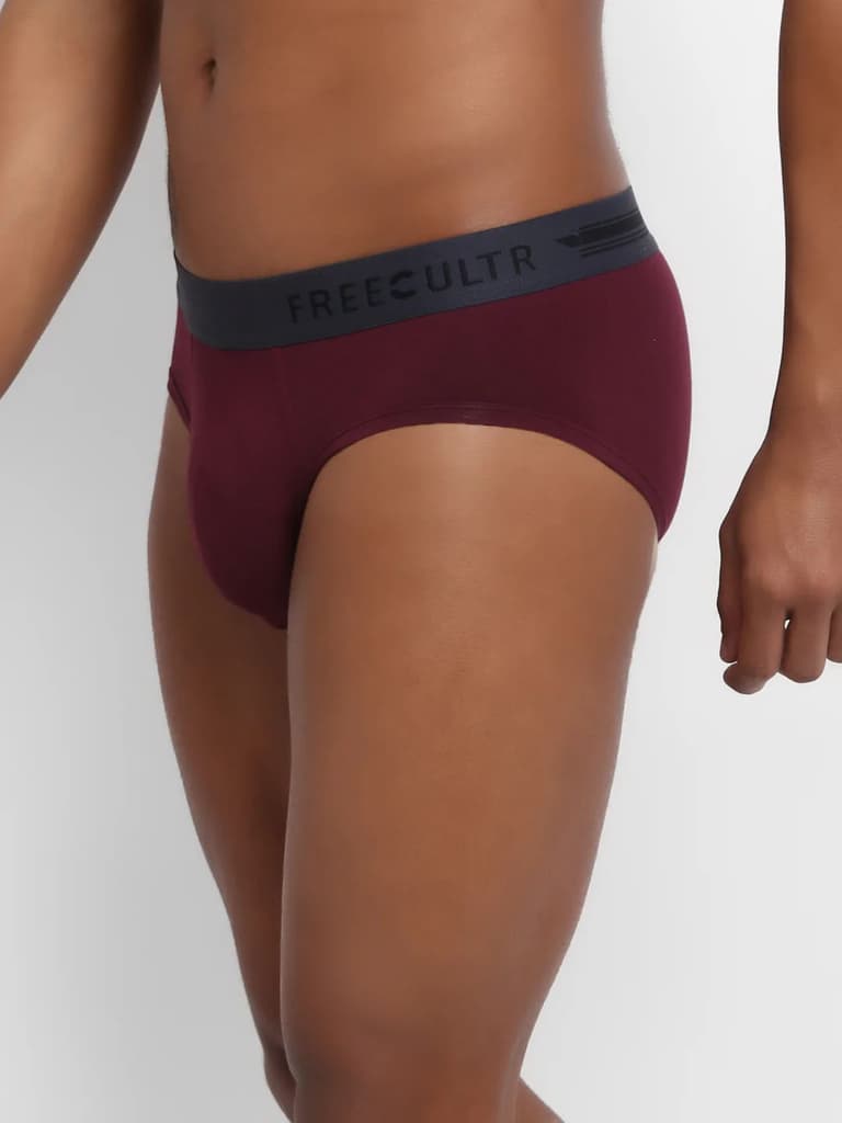 Men's Anti-Bacterial Micro Modal Brief in Contrast Waistband (Pack of 3) — photo 4