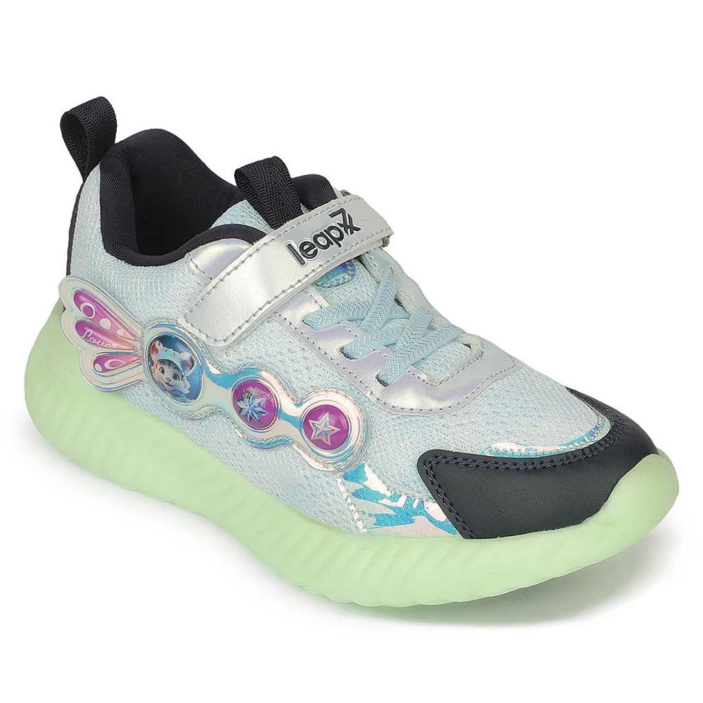 LEAP7X NITKID-60 Dynamo Sea Green Sports Walking Shoes for Kids By Liberty
