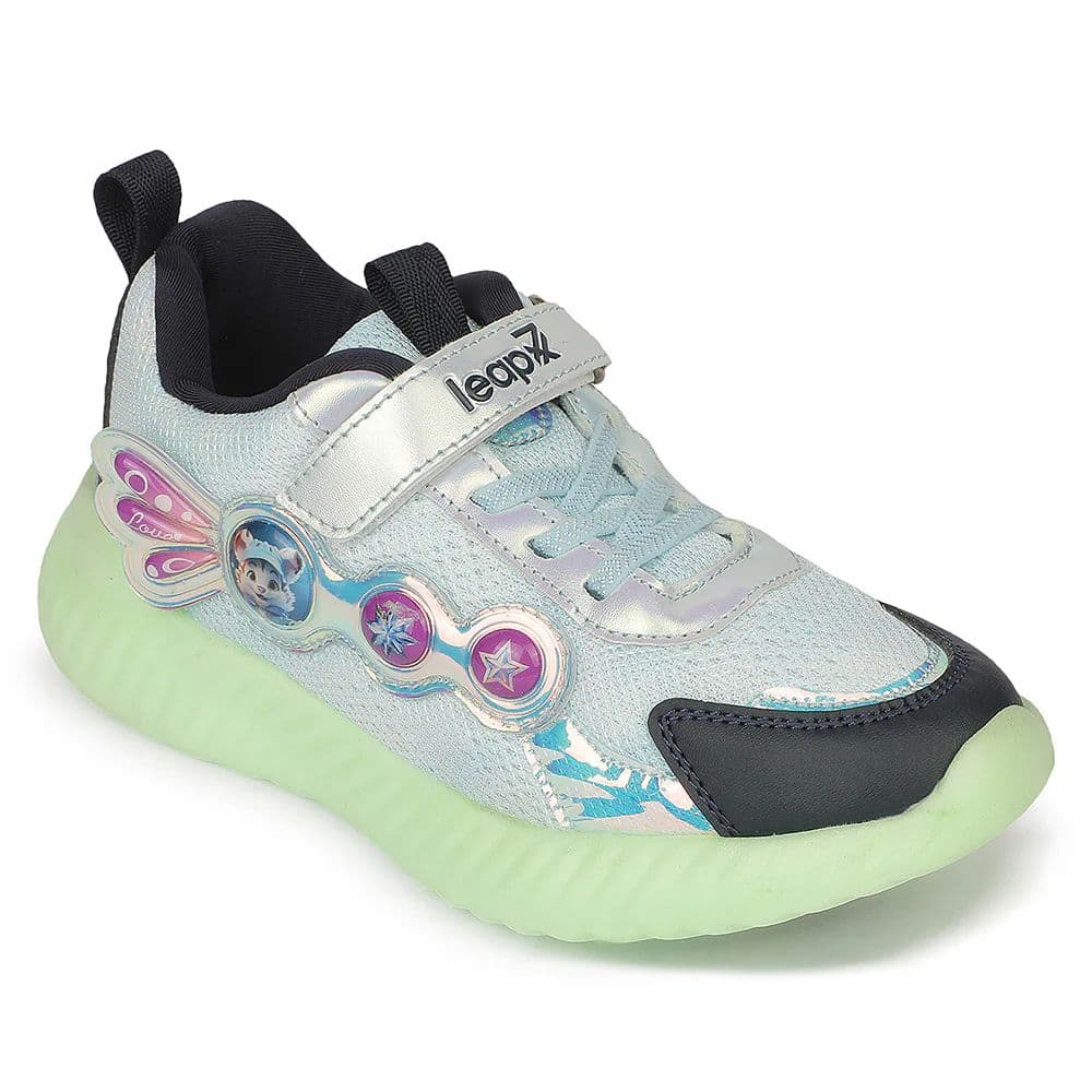 LEAP7X NITKID-60 Dynamo Sea Green Sports Walking Shoes for Kids By Liberty — 7C/24 / Sea Green