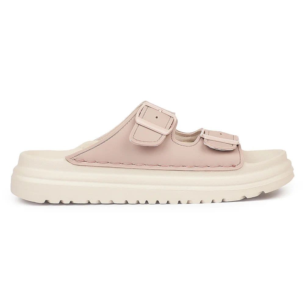 Healers ZQ-DMSL-07 Everyday Comfort Peach Casual Slippers for Women By Liberty — photo 2