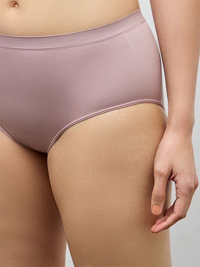 Wunderlove Beige Seamfree Full Briefs — photo 3