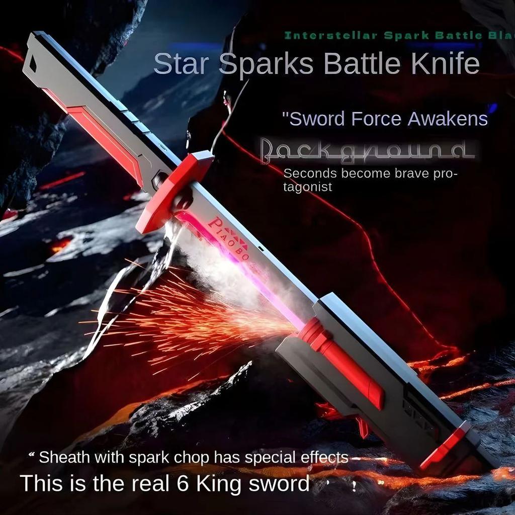 BlazeStrike LED Smoke Sword – Multicolor Light FX Toy — photo 2