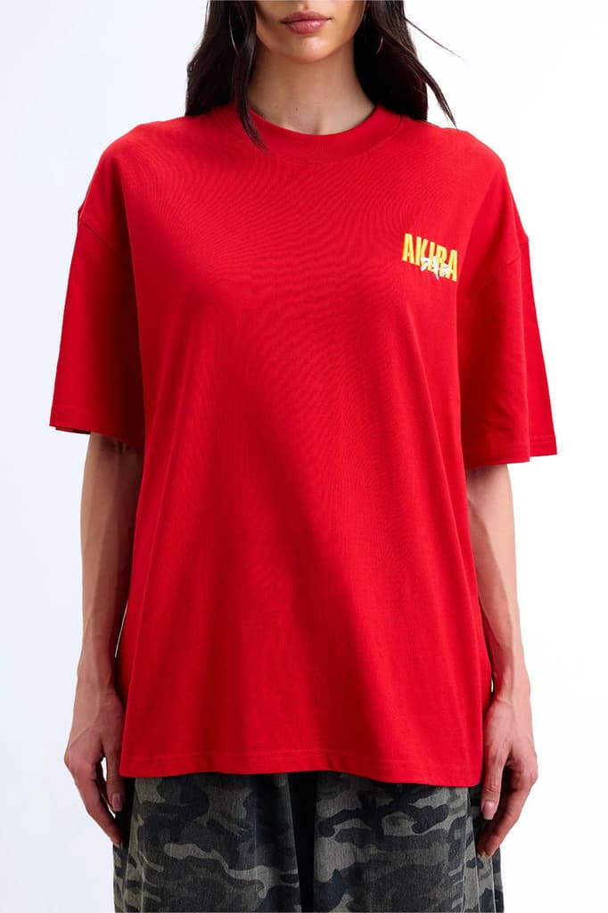 Akira Ride Oversized T-shirt — photo 3