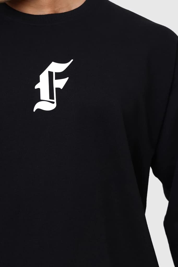 Rage Fullsleeves T-shirt Black — photo 3