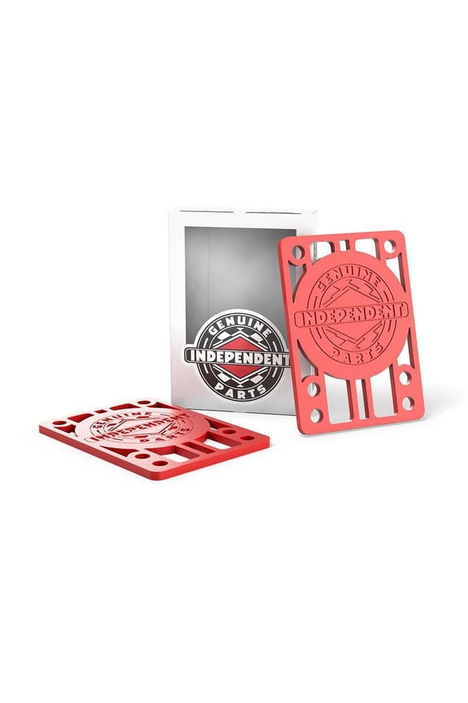 Genuine Parts Risers 1/8 in Red Independent - pack of 2 — photo 2