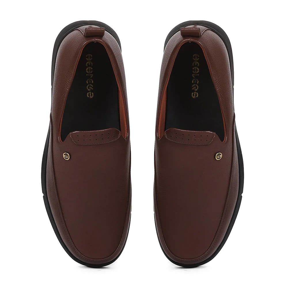 Healers S201-03 Tan Casual Non Lacing Slip-on Shoes for Men by Liberty — photo 6