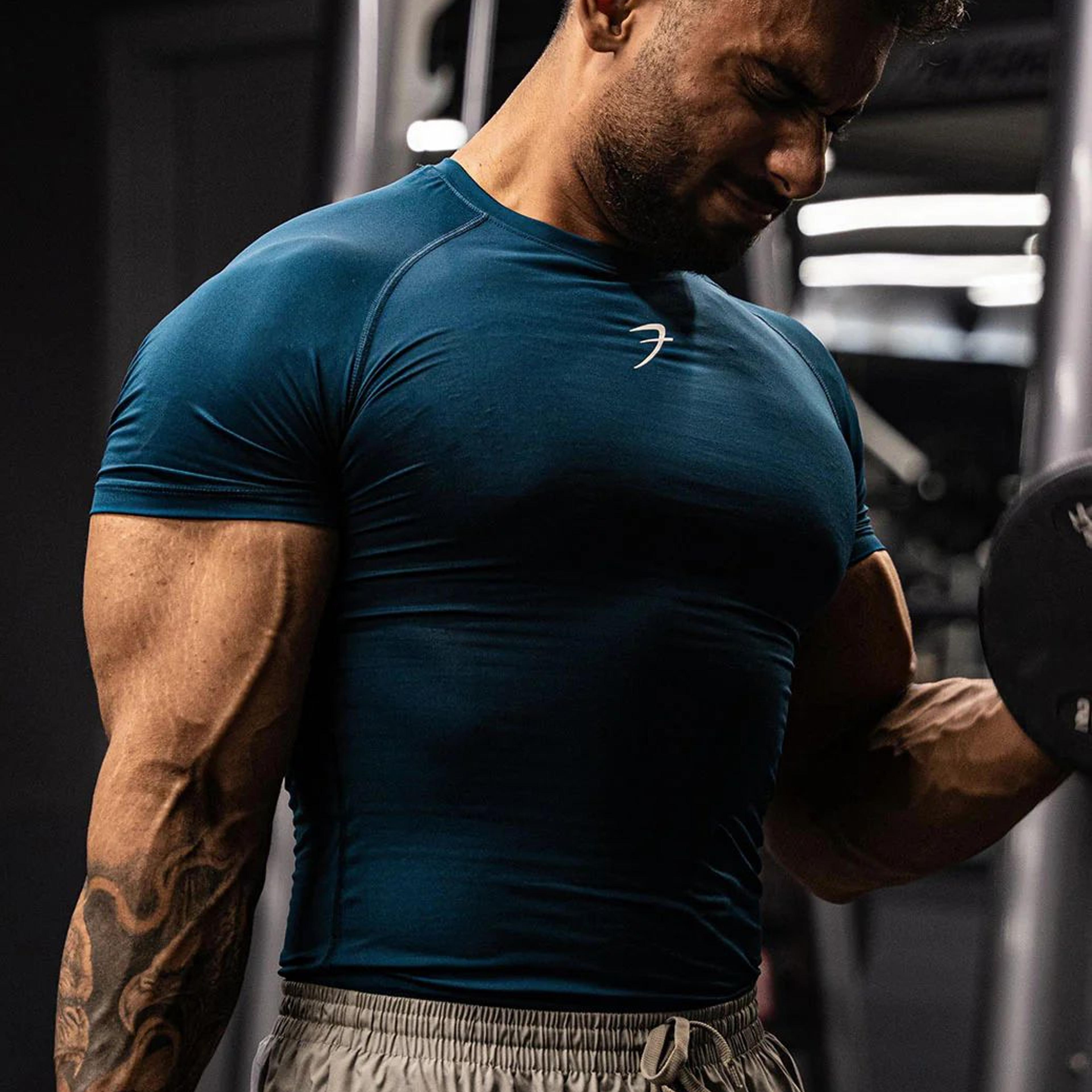 Compression T-shirt Teal