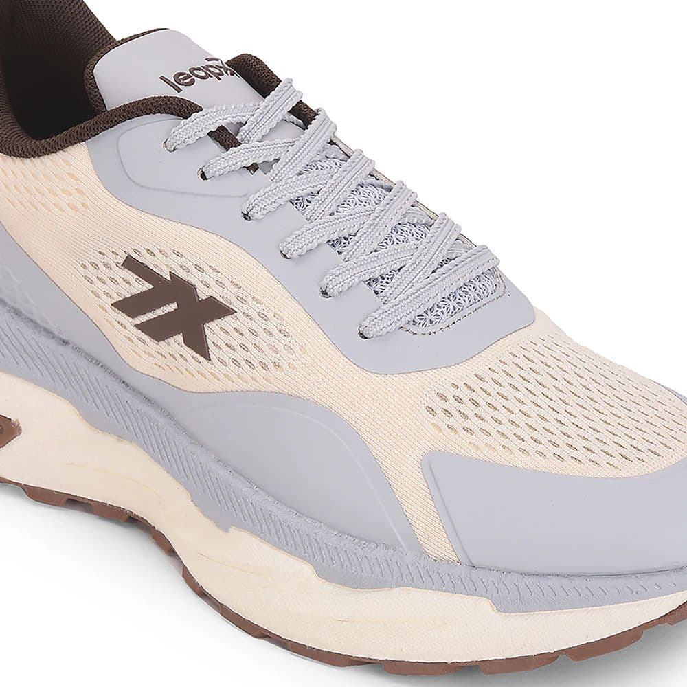 Leap7x Blue Sports Lacing Running Shoes For Men XLM-04 By Liberty — photo 5