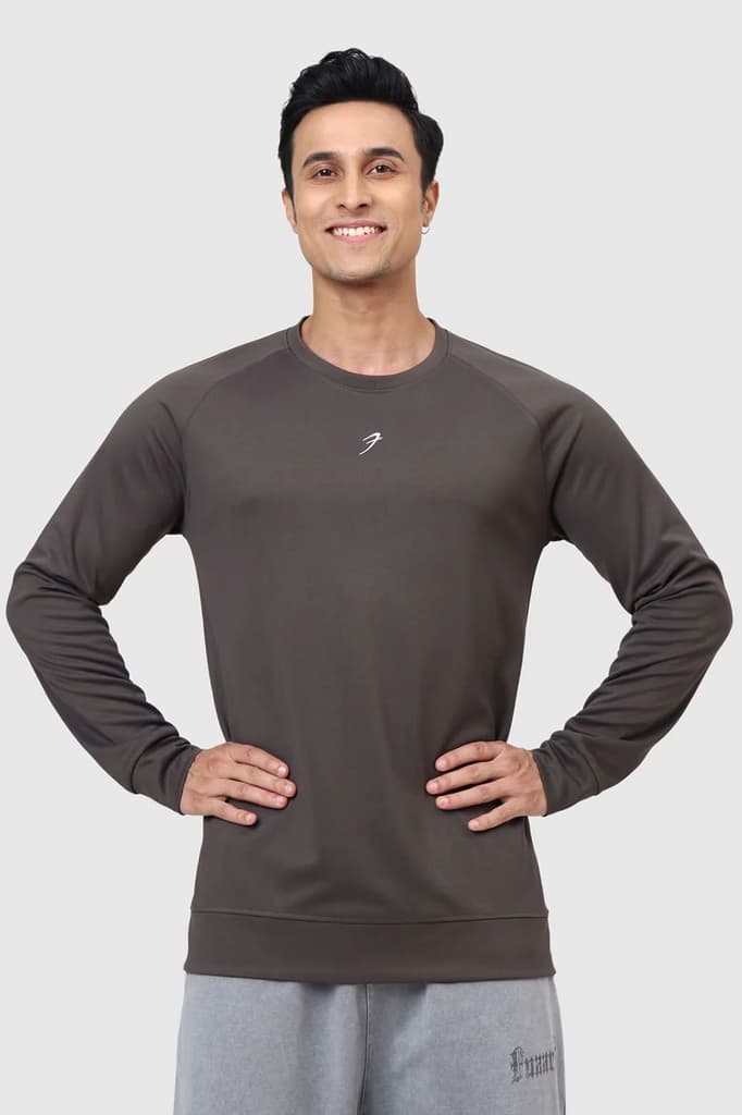 Polish Sweatshirt Dark Grey — S