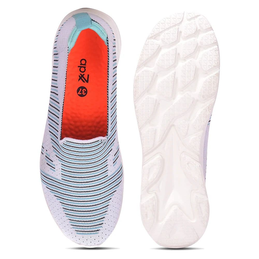 LEAP7X BELASTAR-E Grey Casual Non Lacing Walking Shoes for Women by Liberty — photo 5