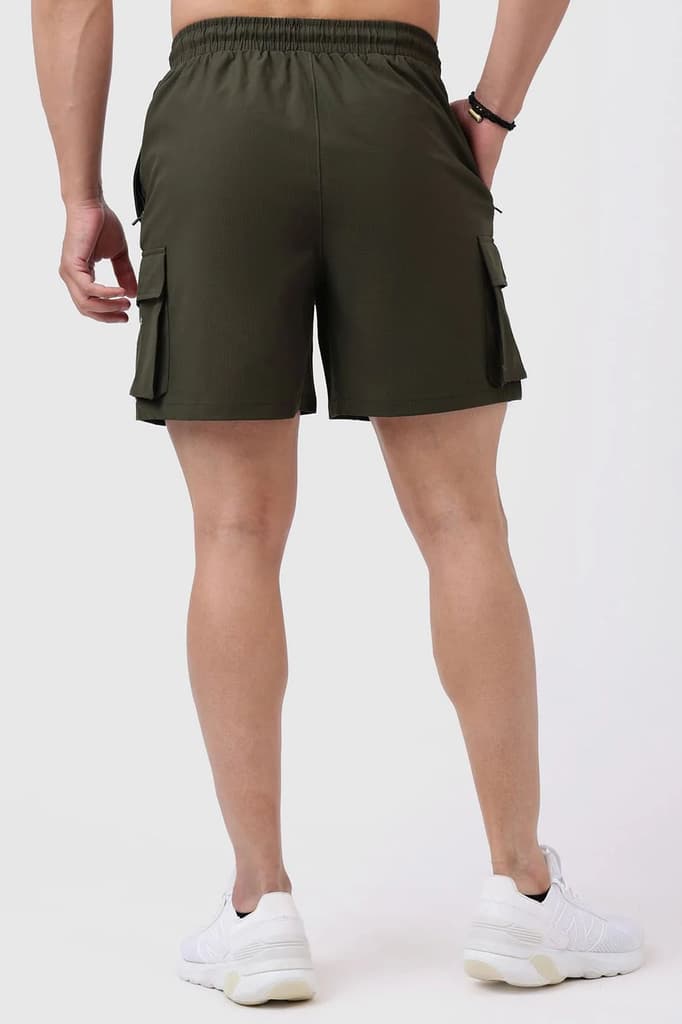 Delta Cargo Shorts Army Green — photo 5