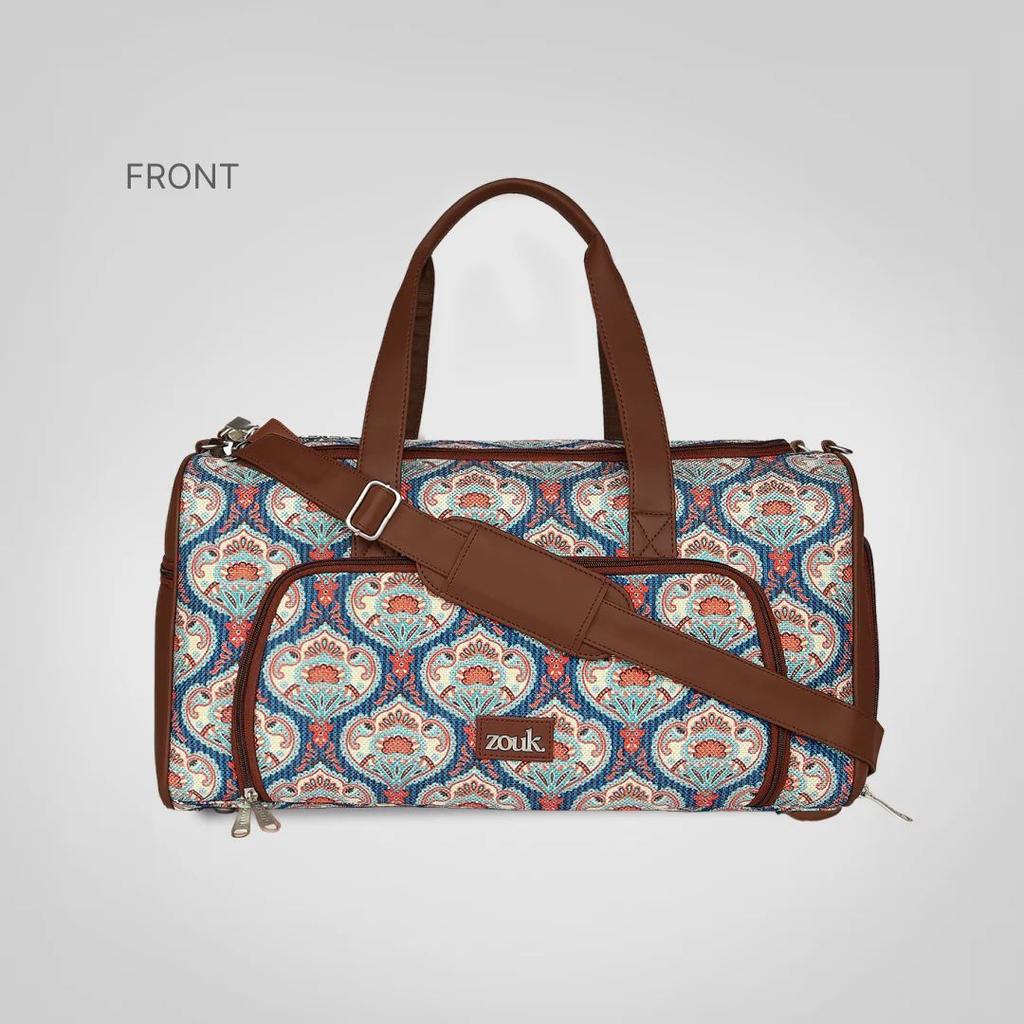 Kovil Blue Weekender Duffle Bag — photo 8
