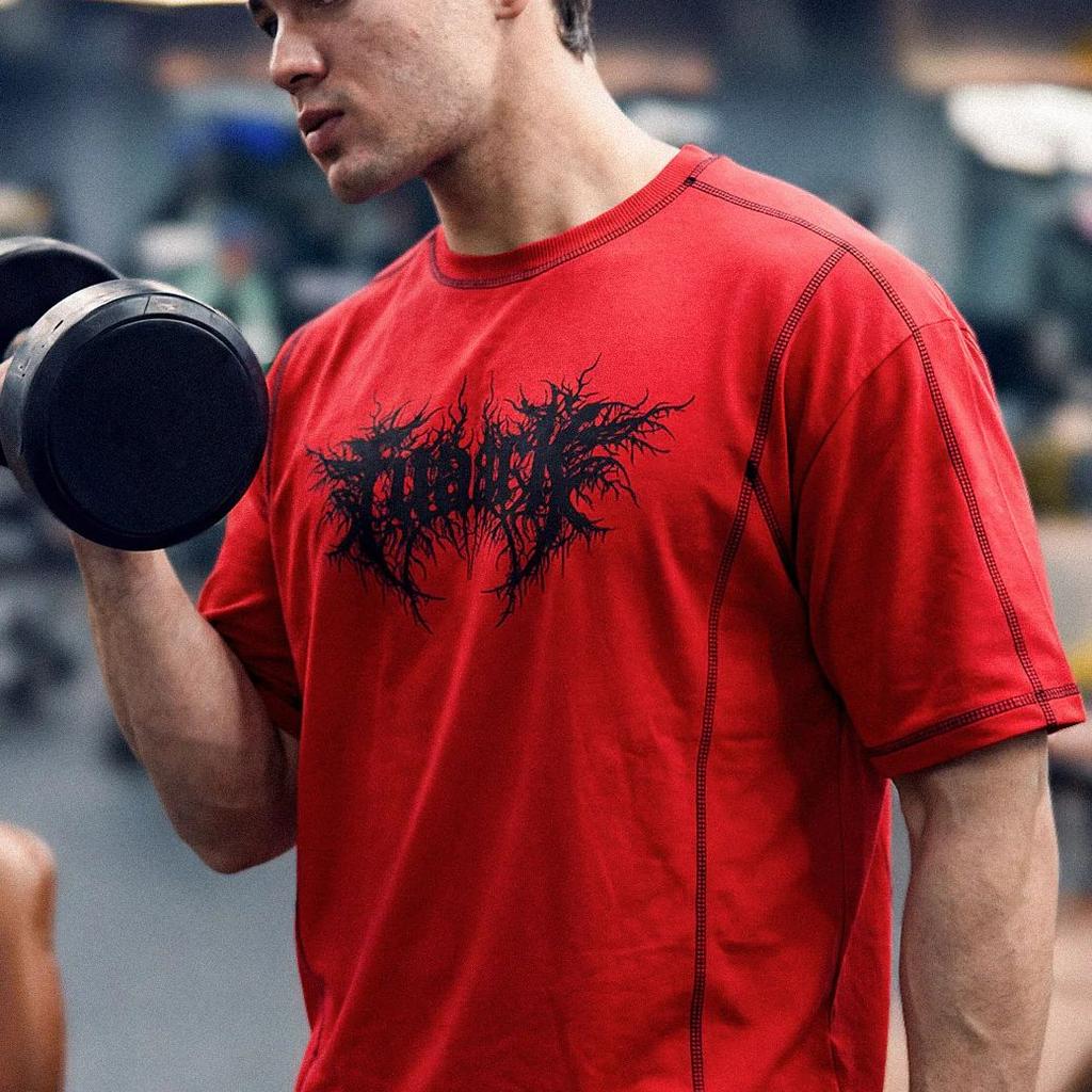 Primal Code Oversized T-shirt Red