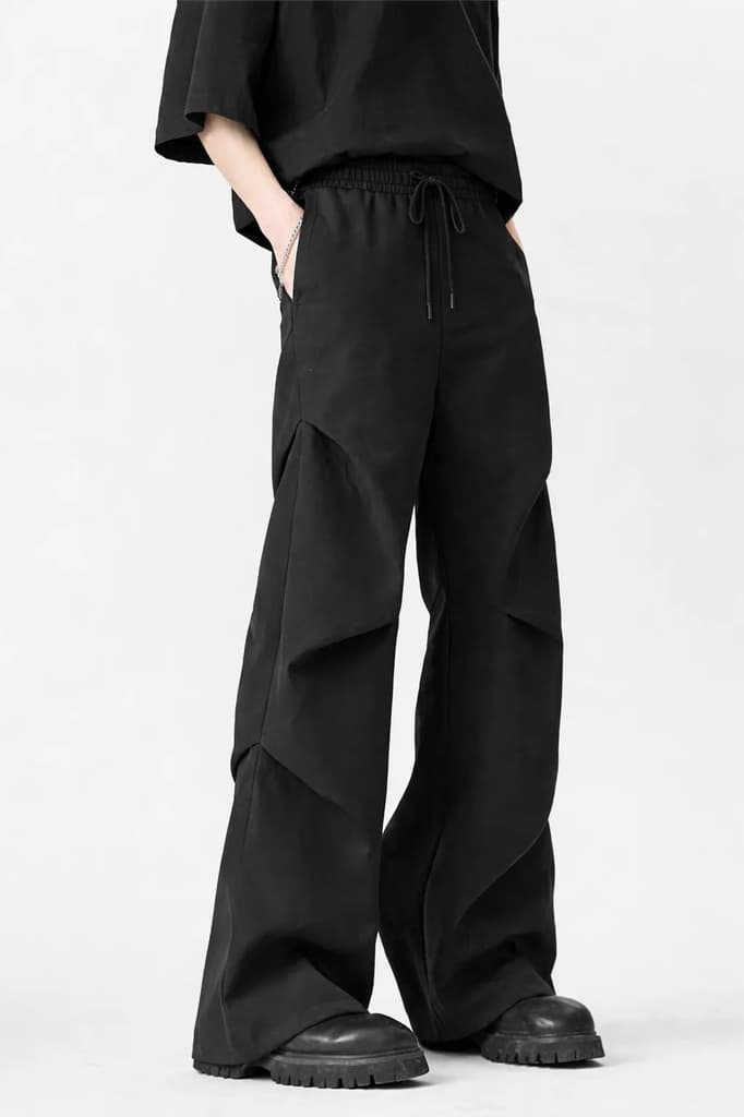 Prime Flare Pleat Relaxed Joggers — photo 3