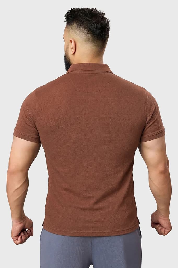 Mark Polo T-shirt Coffee — photo 6