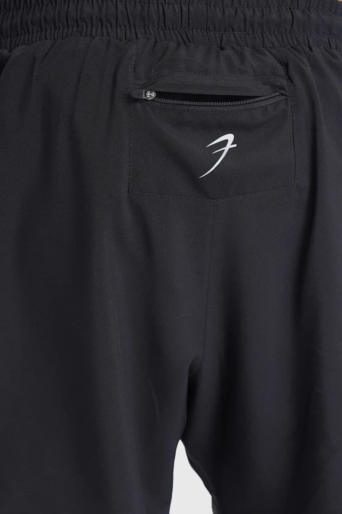 2 in 1 Mesh Shorts Black With Black — photo 5
