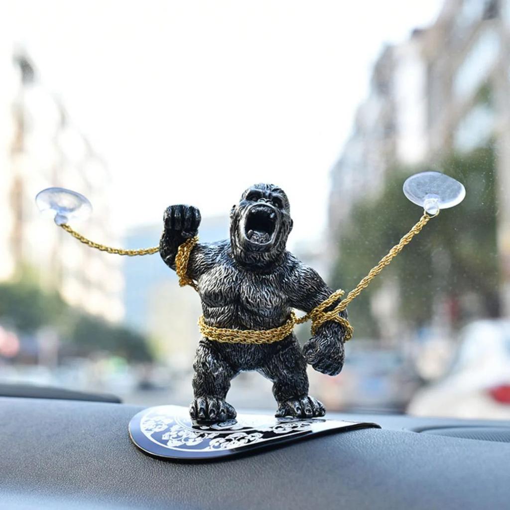 Angry Kong Car Decor | Funny & Fierce Dashboard Accessory!