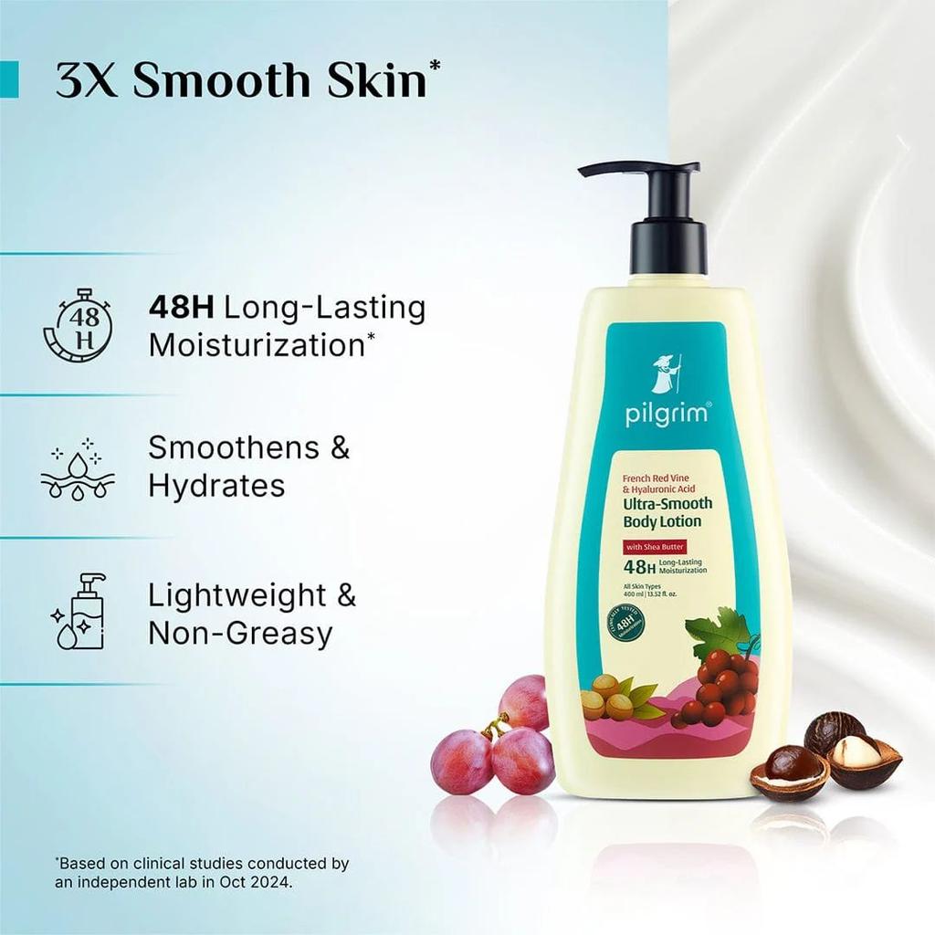 French Red Vine & Hyaluronic Acid Ultra-Smooth Body Lotion — photo 5
