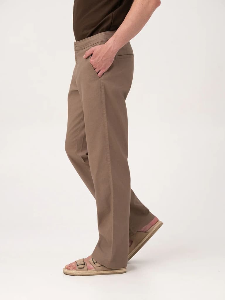 Havana Brown Relaxed Fit Lounge Pants — photo 10