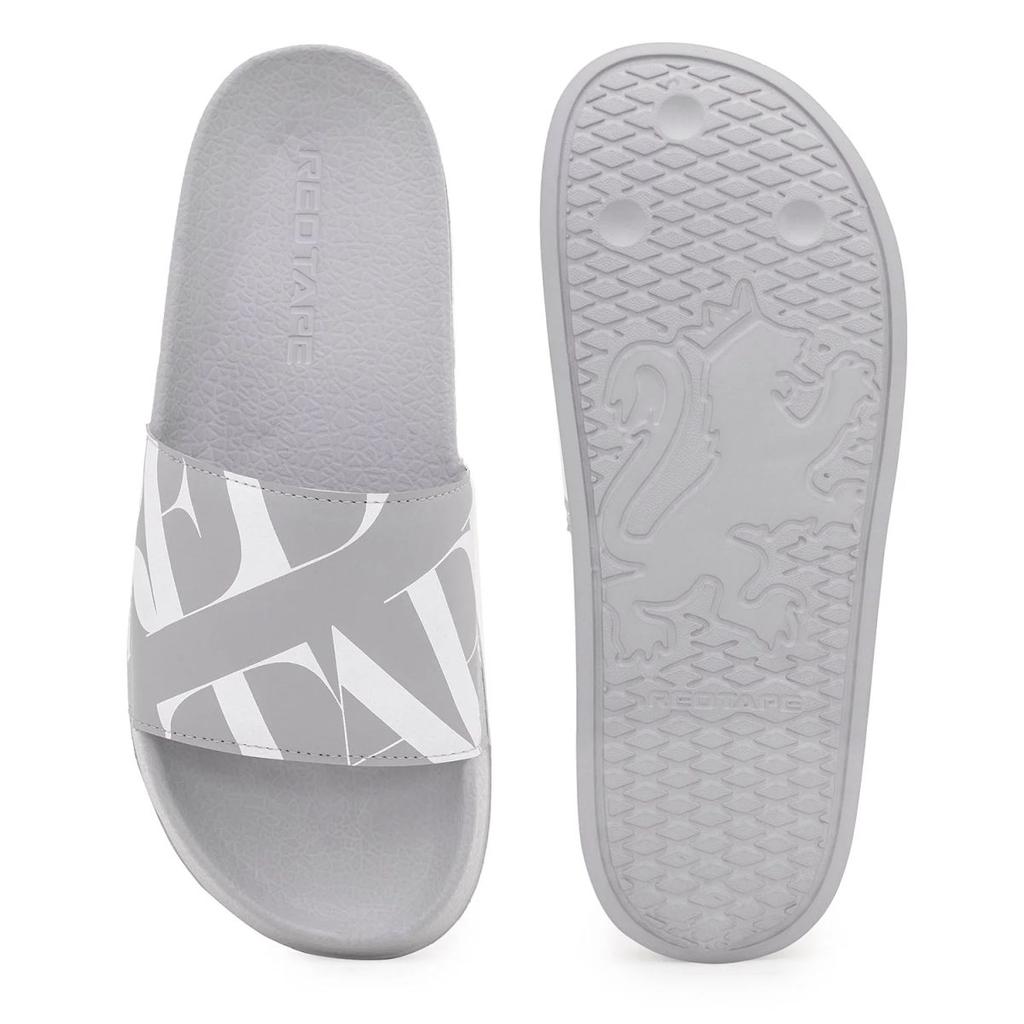 Grey Casual Pool Sliders for Men | Everyday Comfort — photo 5
