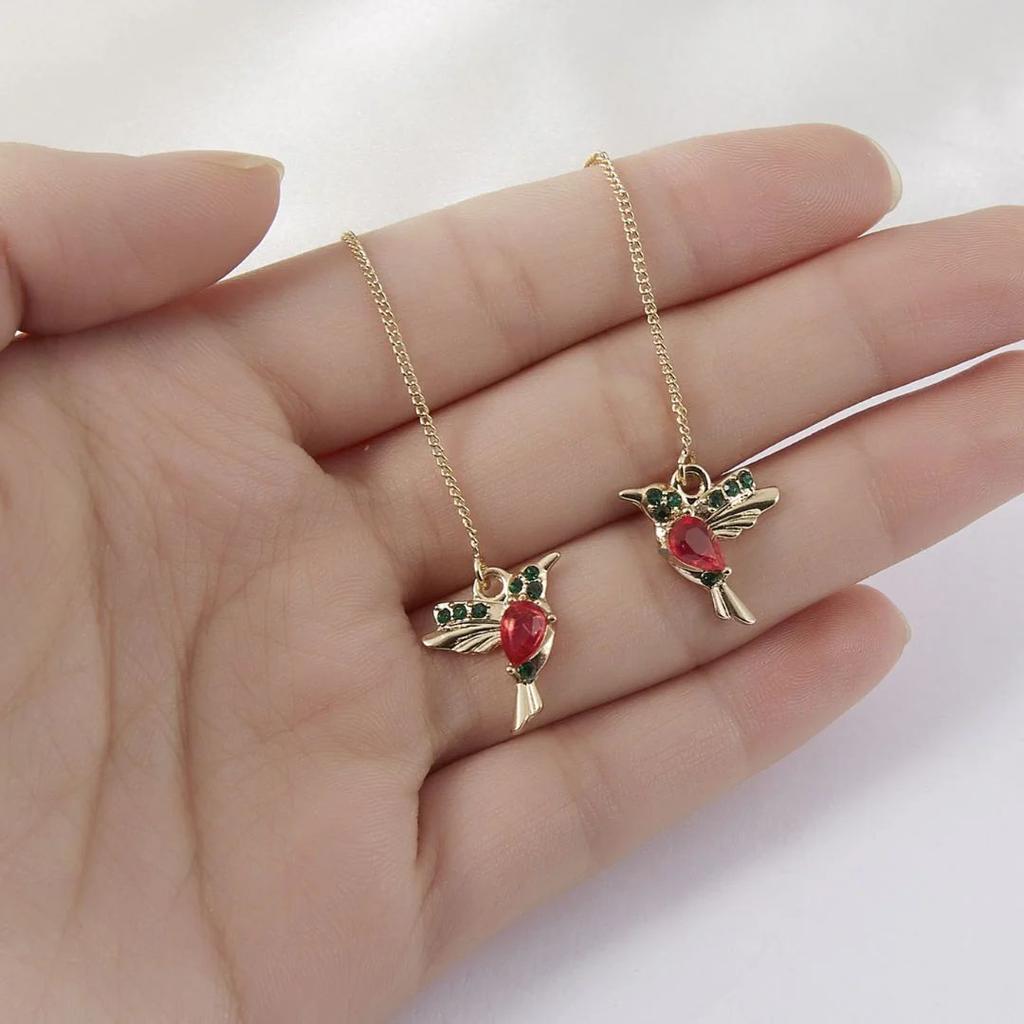 Tiny HummingBird Earrings — photo 2