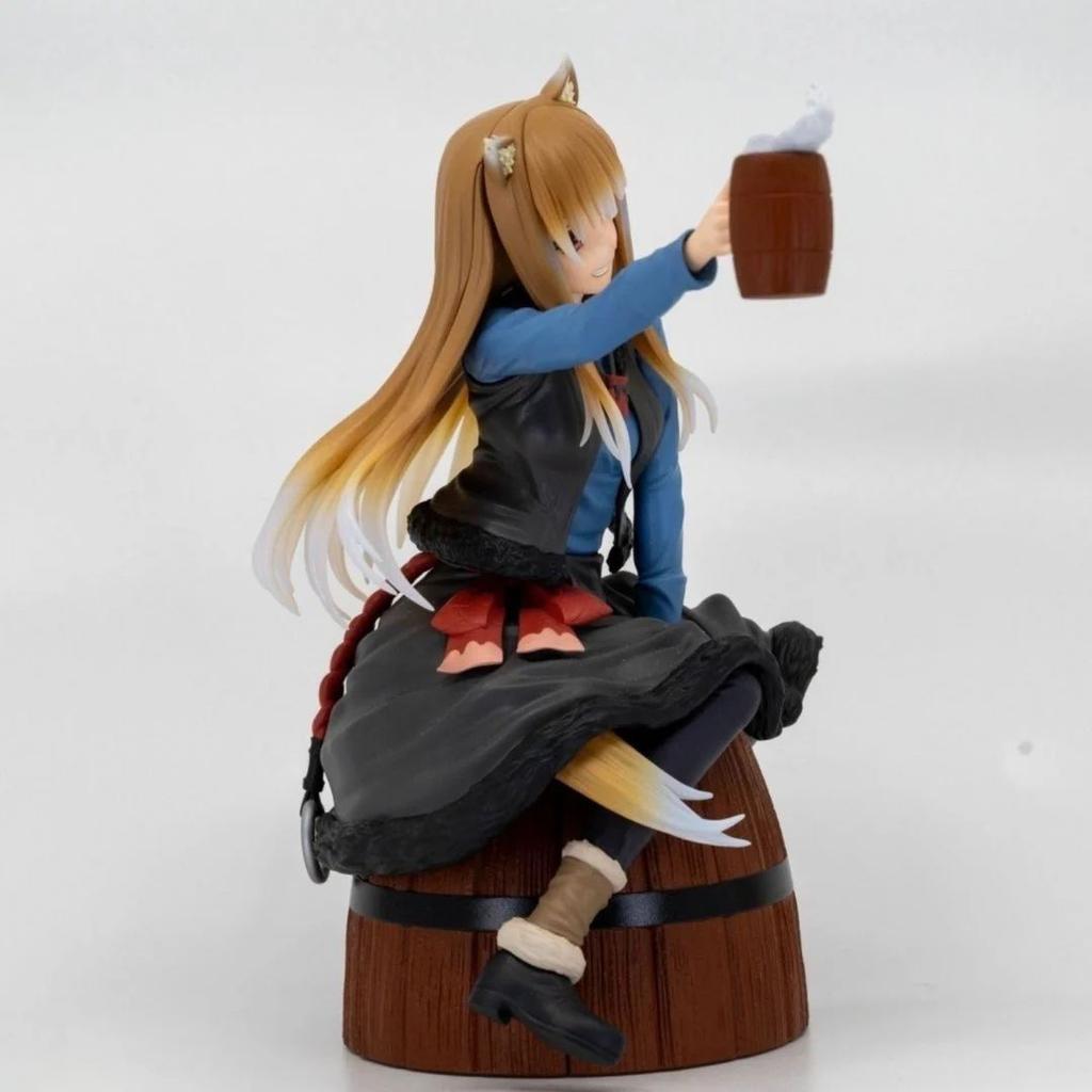 Spice and Wolf – Holo PVC Action Figure Sitting on Barrel (15cm) — photo 4