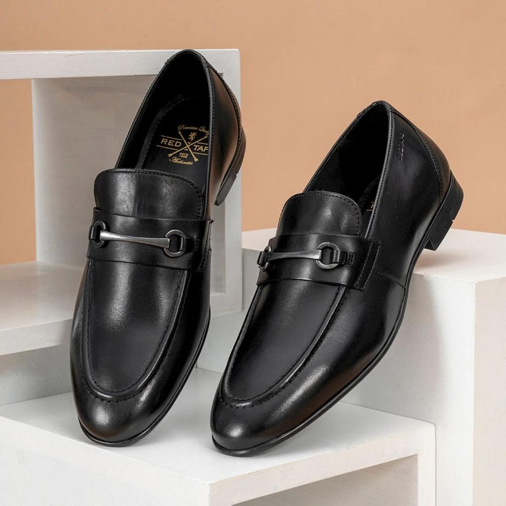 Formal Loafers for Men | Real Leather Shoes With Low-cut Pattern — photo 6