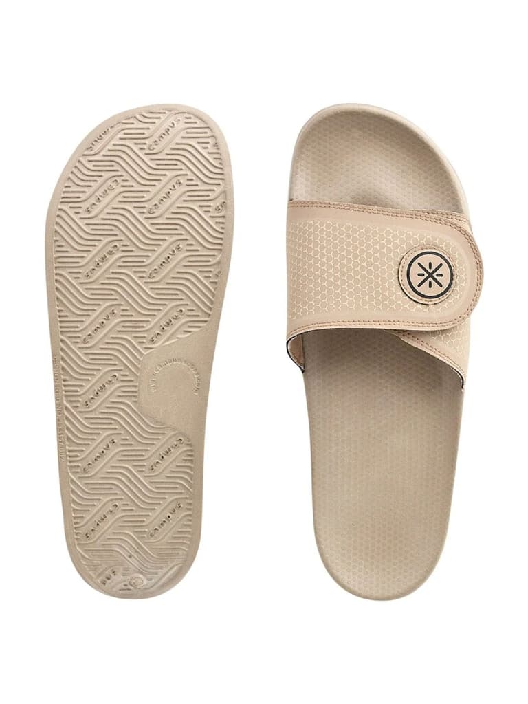 SL-407 Beige Men's Slides — photo 4