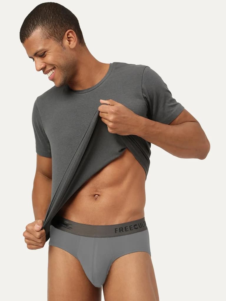 Men's Anti-Bacterial Micro Modal Brief in Contrast Waistband (Pack of 1) — photo 6