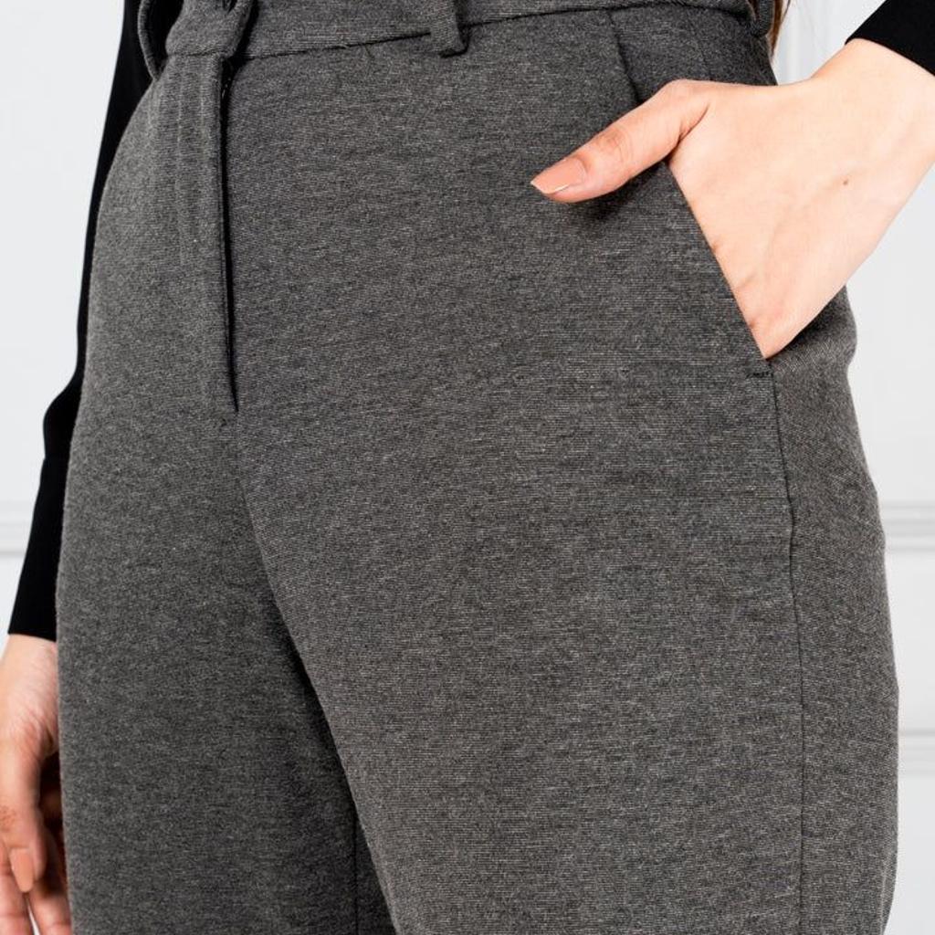 Charcoal Power-Stretch Pants - Women