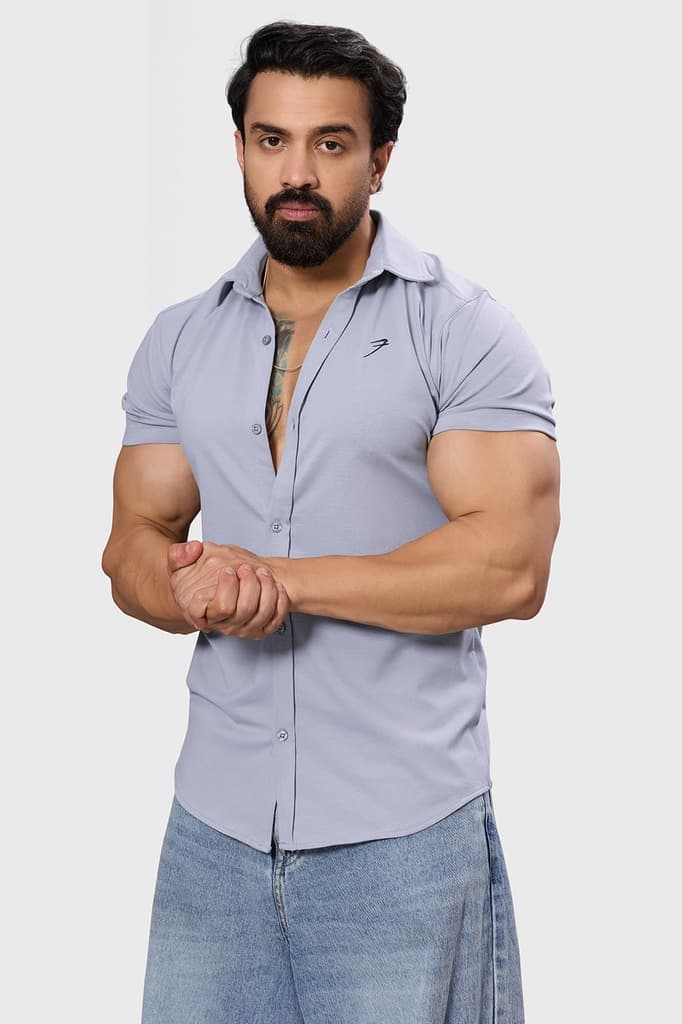 Aero Shirt Light Grey — photo 3