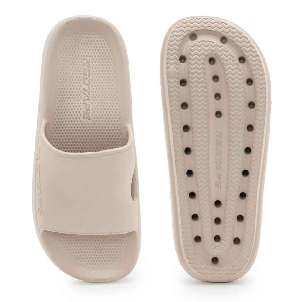 Mens Sliders in Beige | Casual Pool Sliders — photo 5