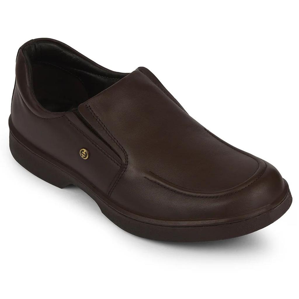 Healers Dark Brown Formal Non Lacing Moccasins For Men 204608AN By Liberty
