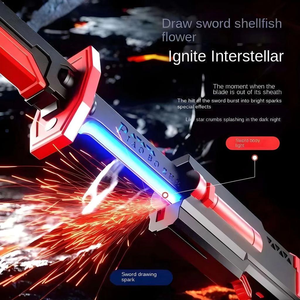 BlazeStrike LED Smoke Sword – Multicolor Light FX Toy — photo 4