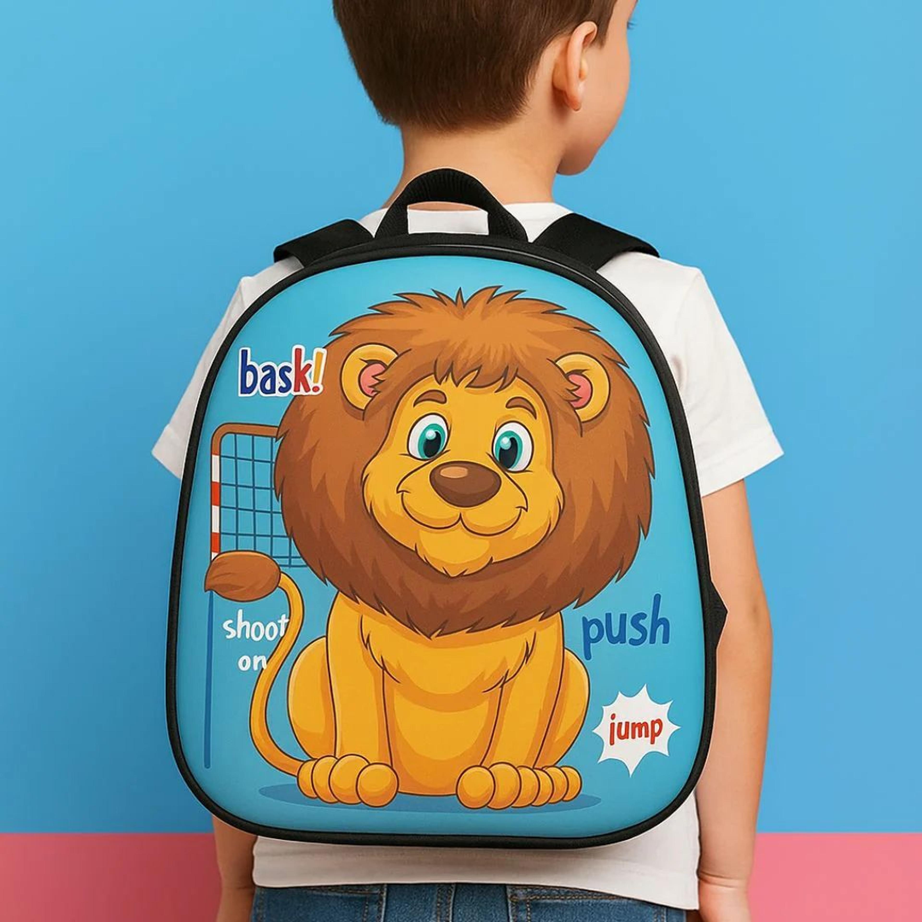 Leo the Lion Kids Backpack – Fun n Functional Jungle Buddy