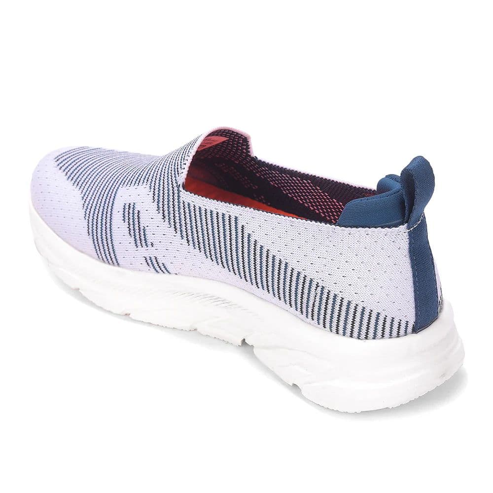 LEAP7X BELASTAR-E Teal Blue Casual Non Lacing Walking Shoes for Women by Liberty — photo 4