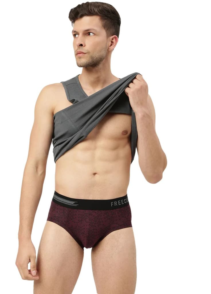 Men's Anti-Bacterial Printed Micro Modal Brief (Pack of 2) — photo 4